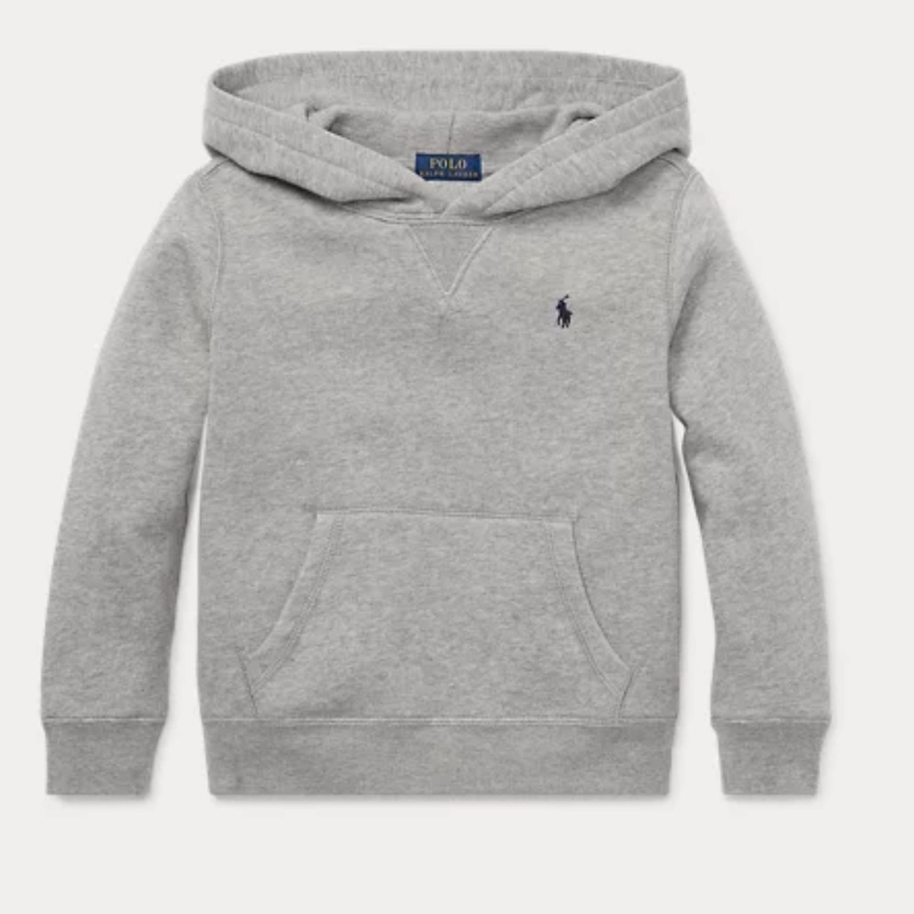 Boys 4T Grey Ralph Lauren Polo Hoodie